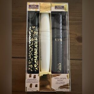 Tarte Mascara Full Size 3 - Pack  Maneater Lash Smoothie Lights Camera Lashes